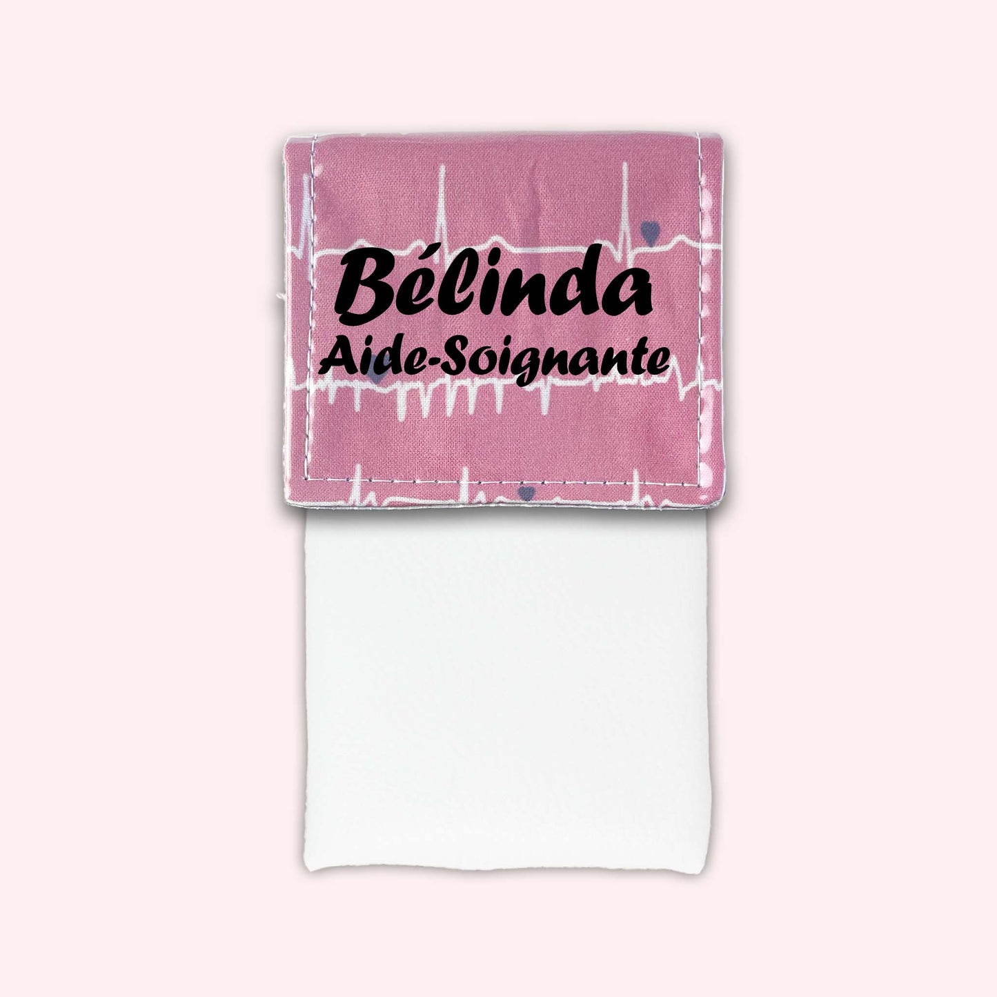 Pochette aimantée Rythme Rose