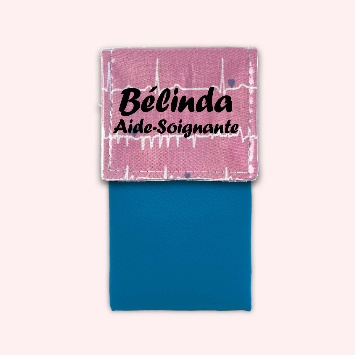 Pochette aimantée Rythme Rose