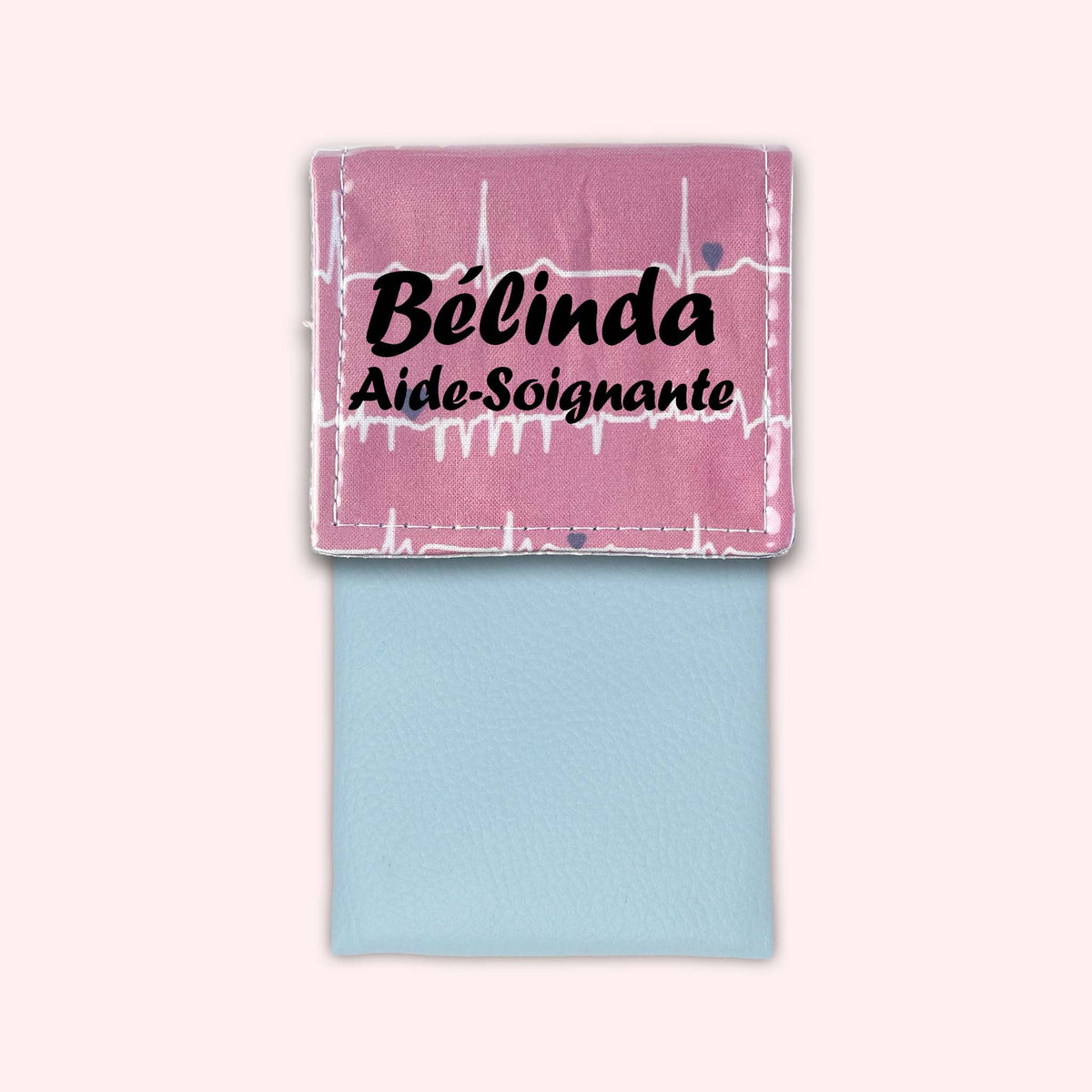 Pochette aimantée Rythme Rose