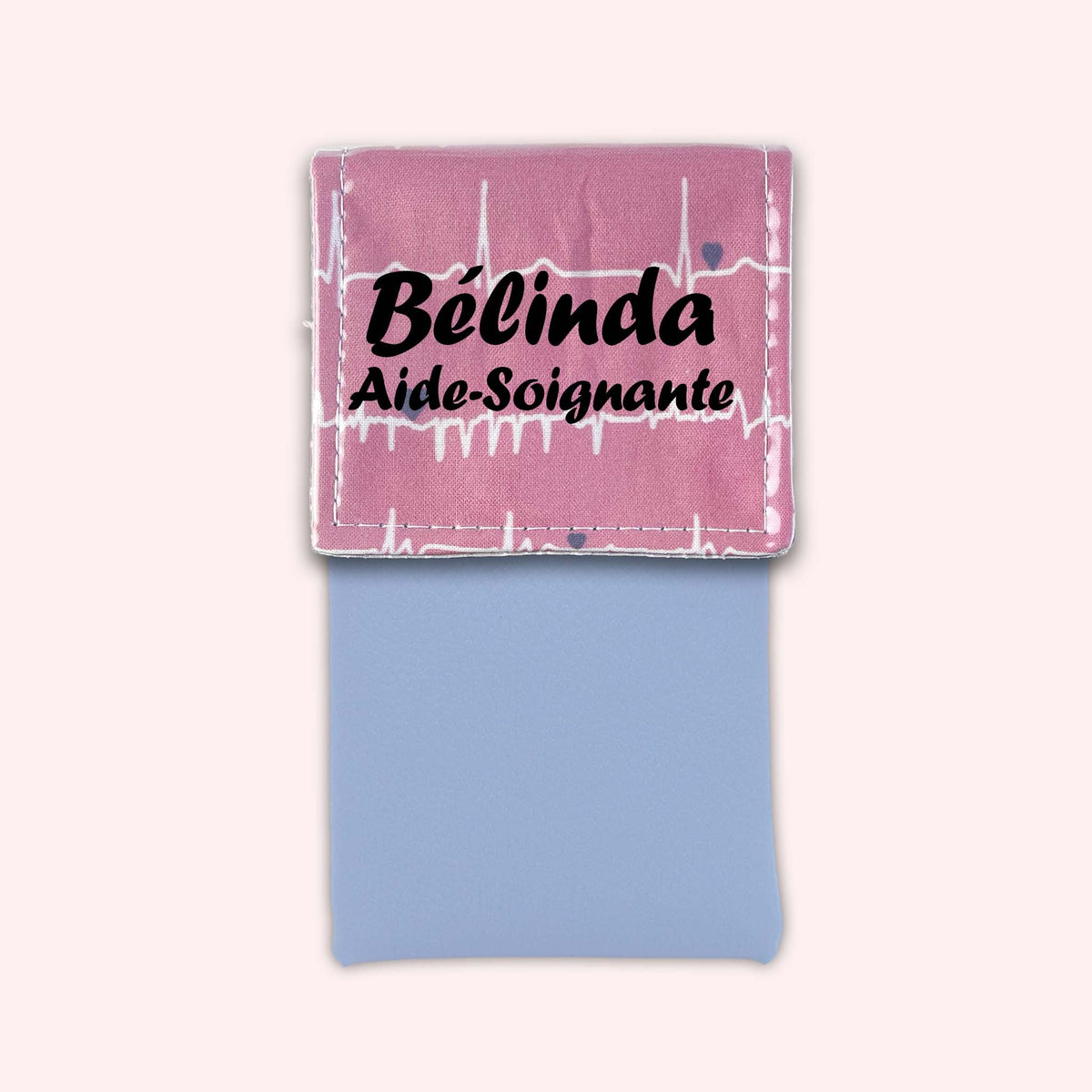 Pochette aimantée Rythme Rose