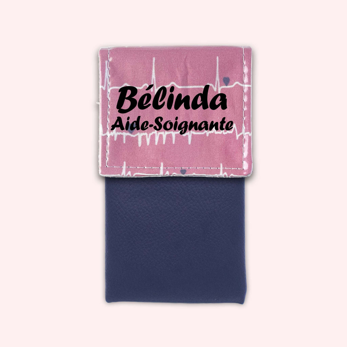 Pochette aimantée Rythme Rose