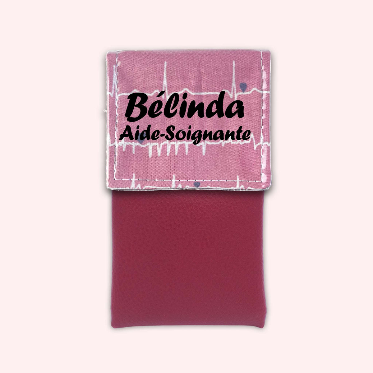 Pochette aimantée Rythme Rose