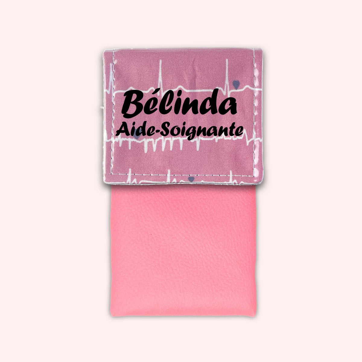 Pochette aimantée Rythme Rose