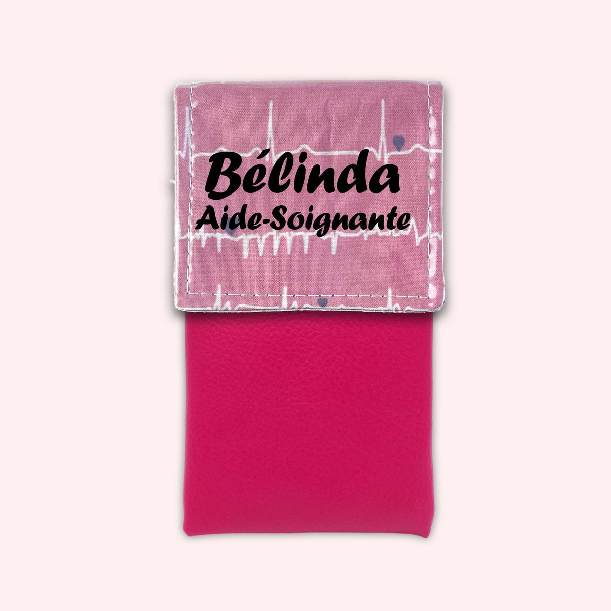Pochette aimantée Rythme Rose