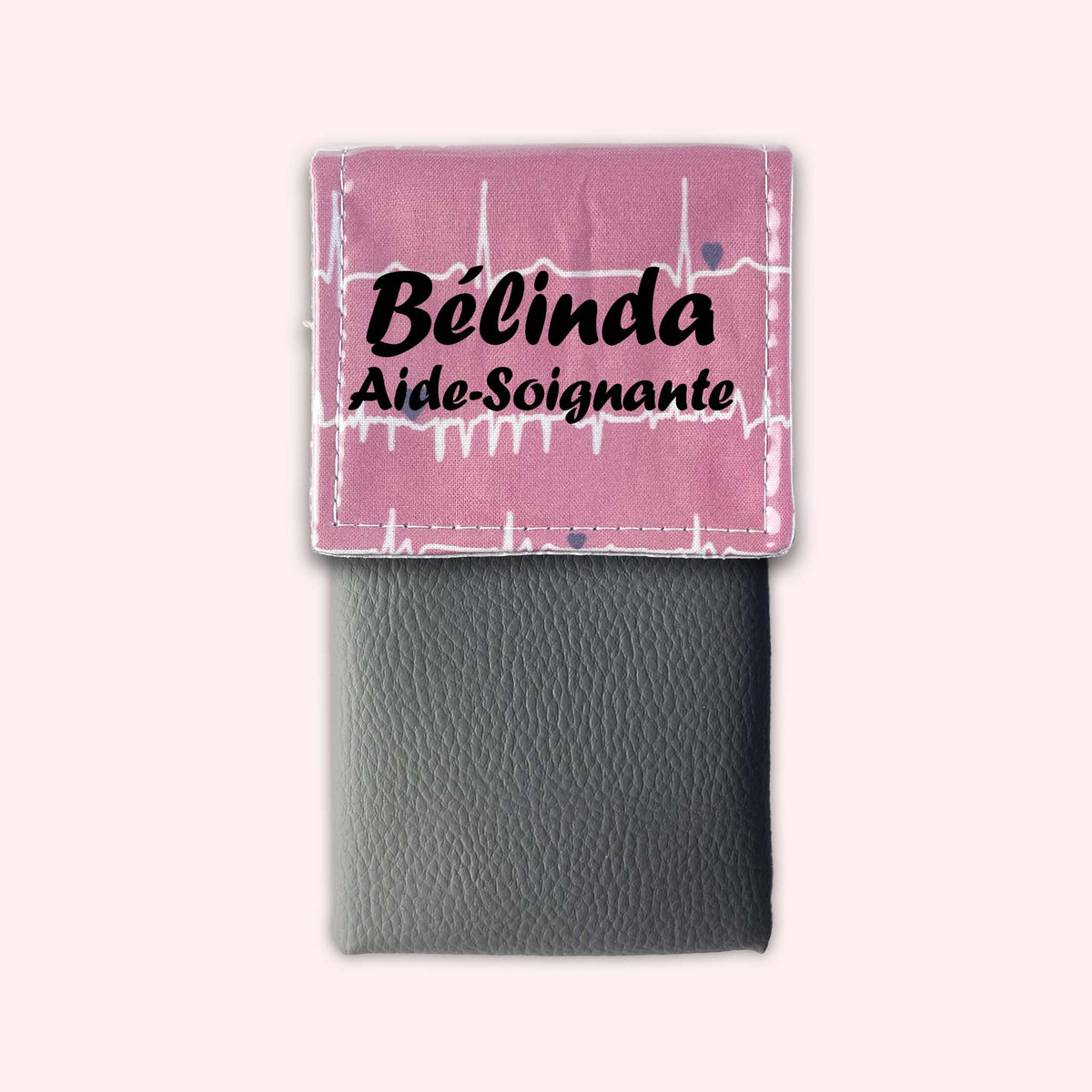 Pochette aimantée Rythme Rose