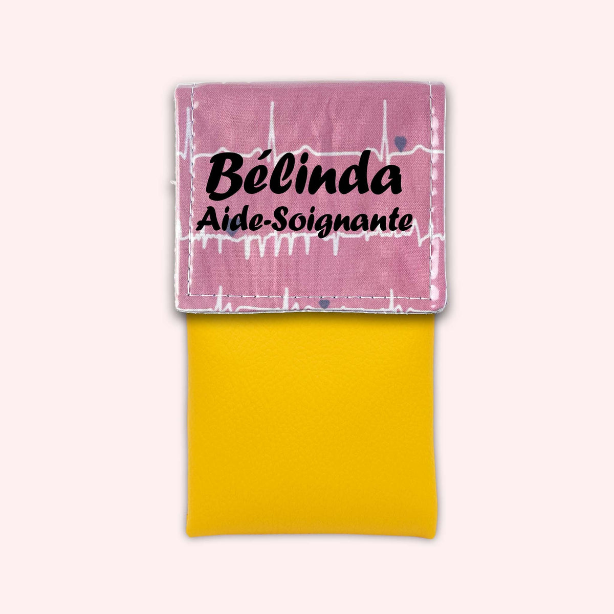 Pochette aimantée Rythme Rose