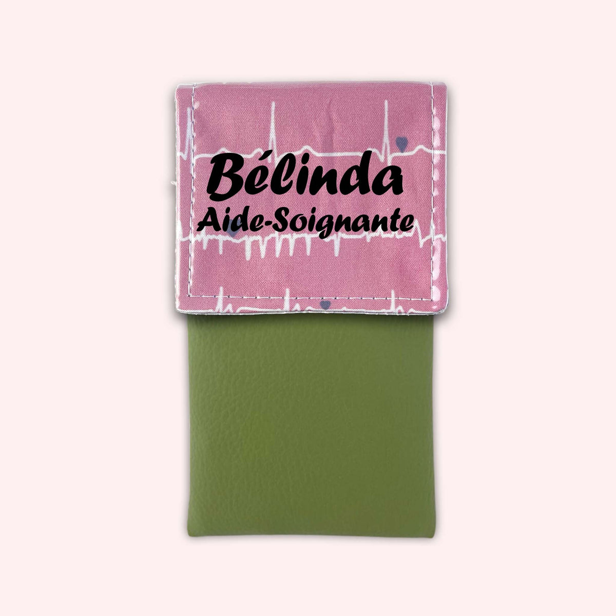 Pochette aimantée Rythme Rose