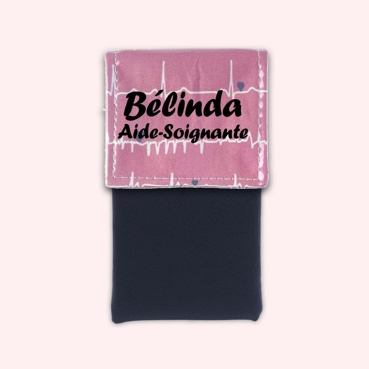 Pochette aimantée Rythme Rose