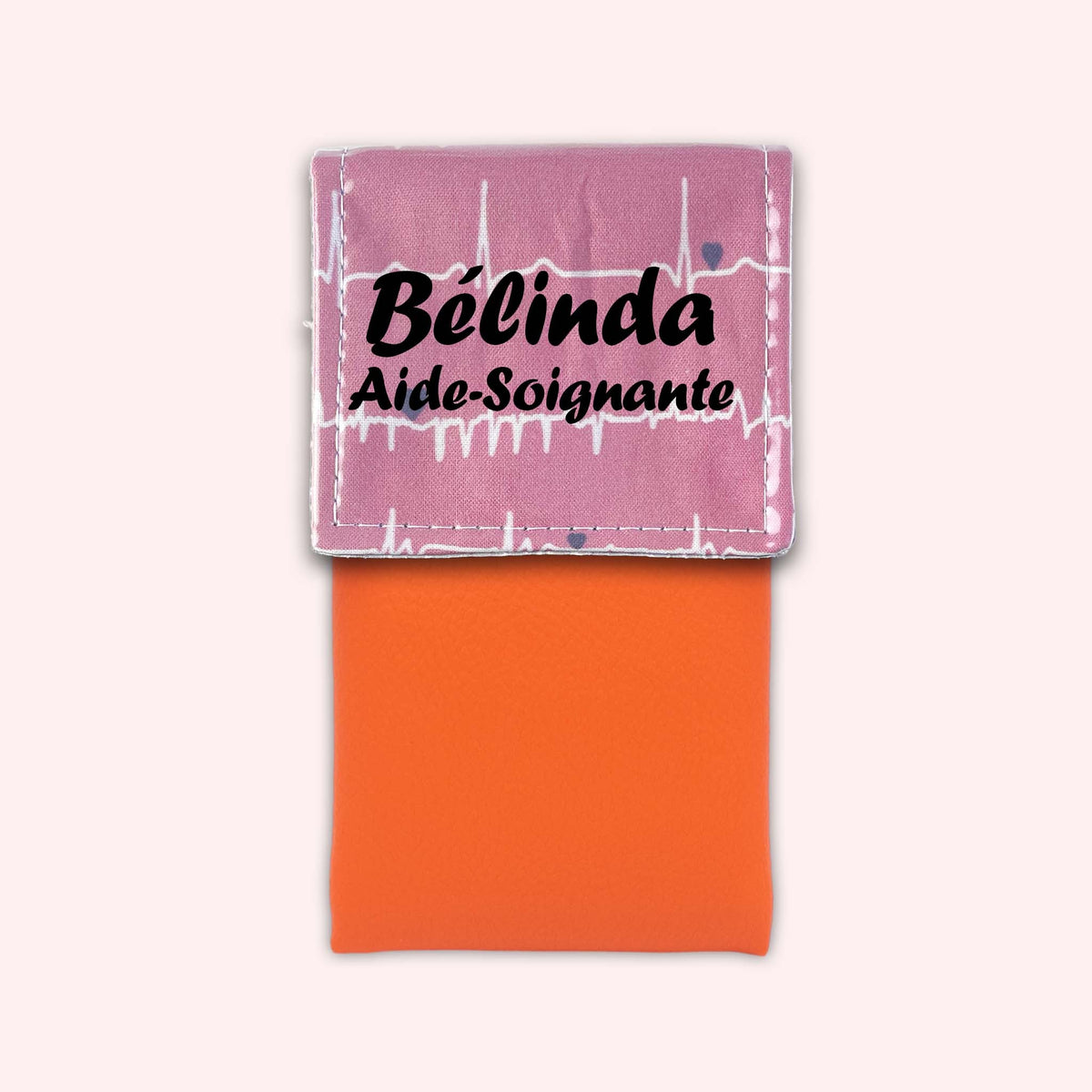 Pochette aimantée Rythme Rose