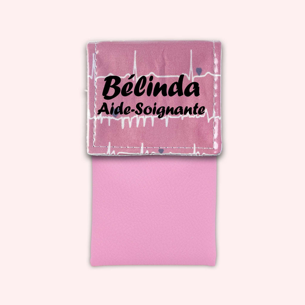 Pochette aimantée Rythme Rose