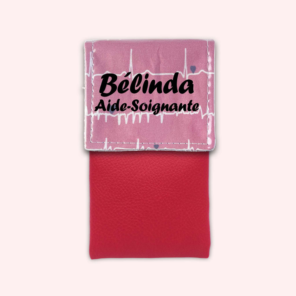 Pochette aimantée Rythme Rose