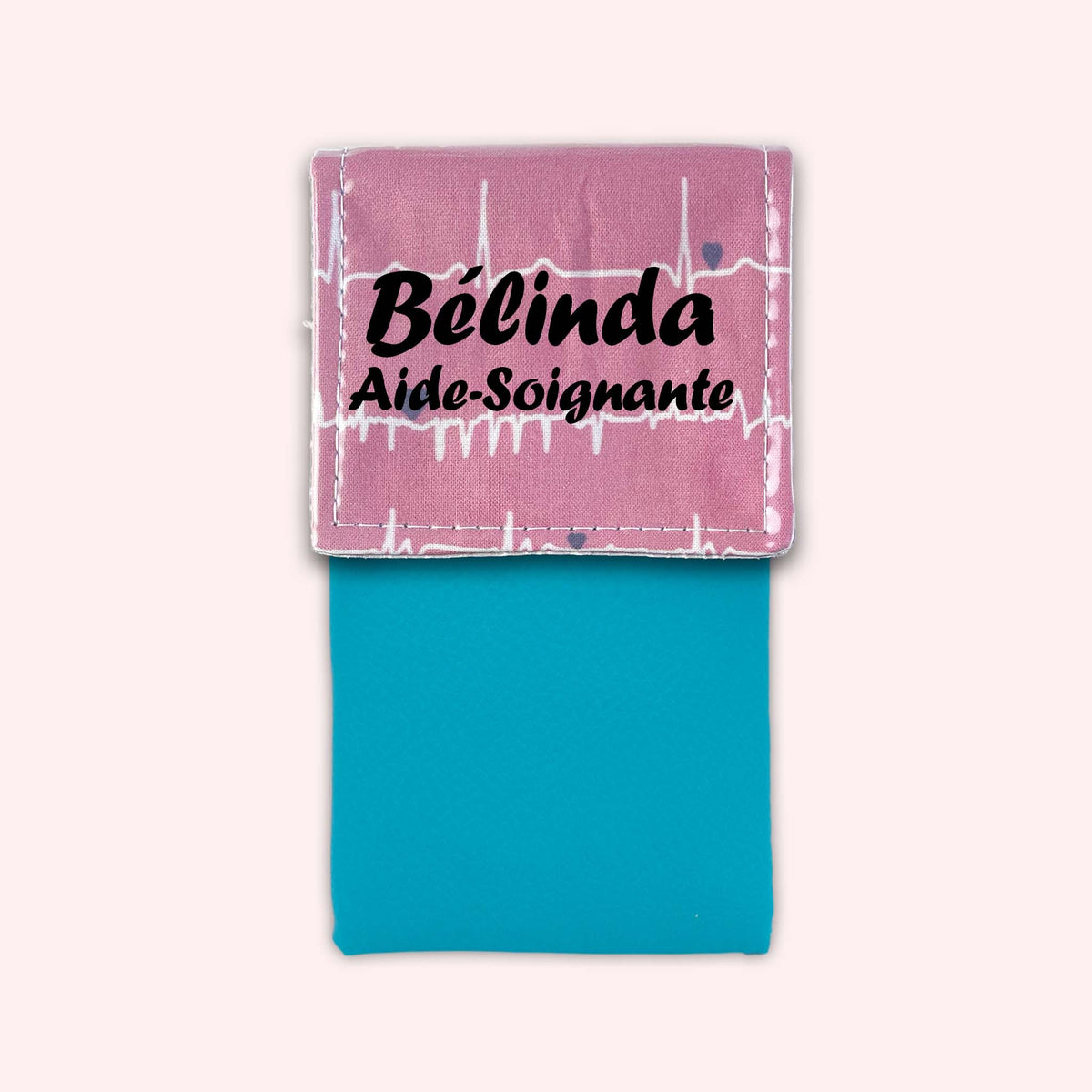 Pochette aimantée Rythme Rose