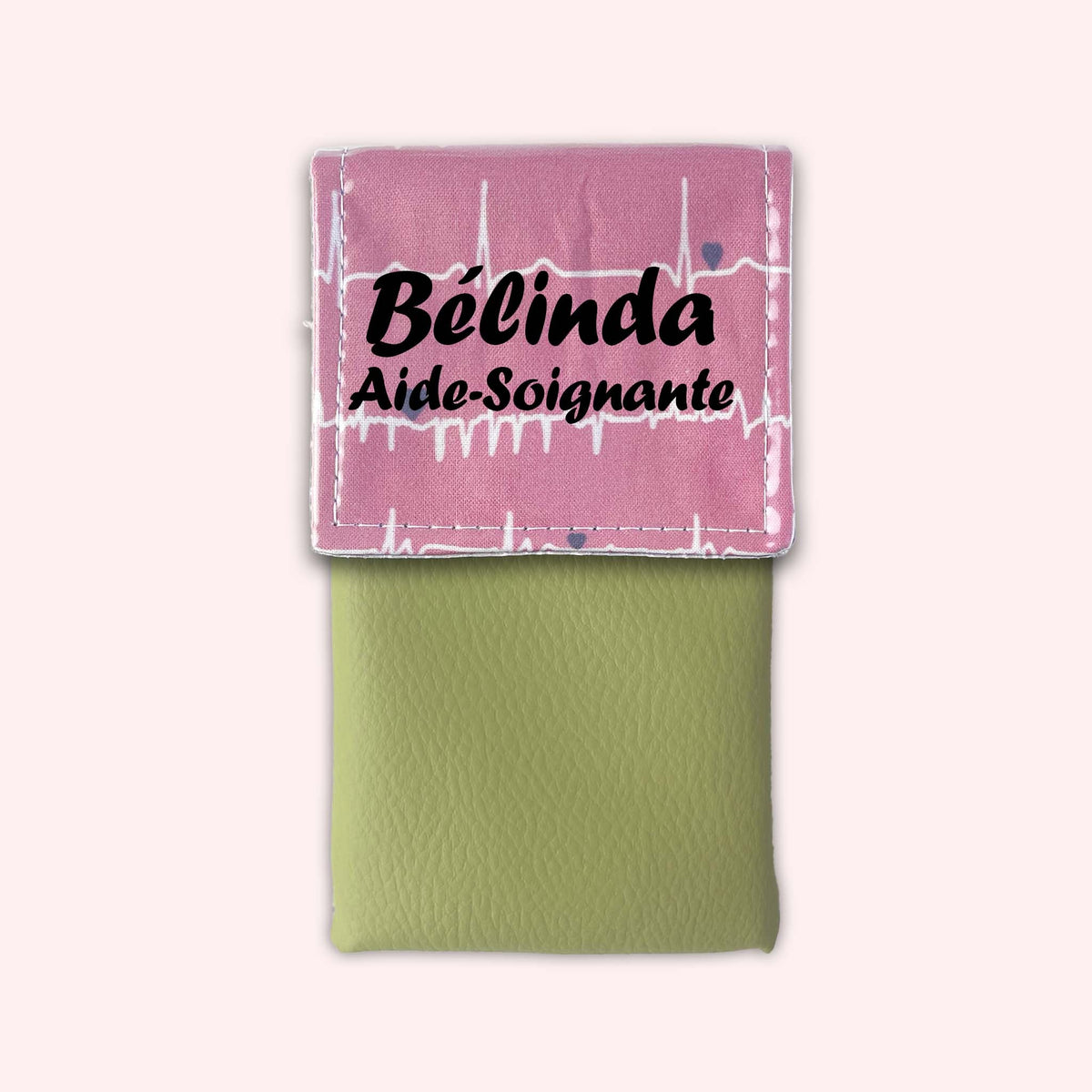 Pochette aimantée Rythme Rose