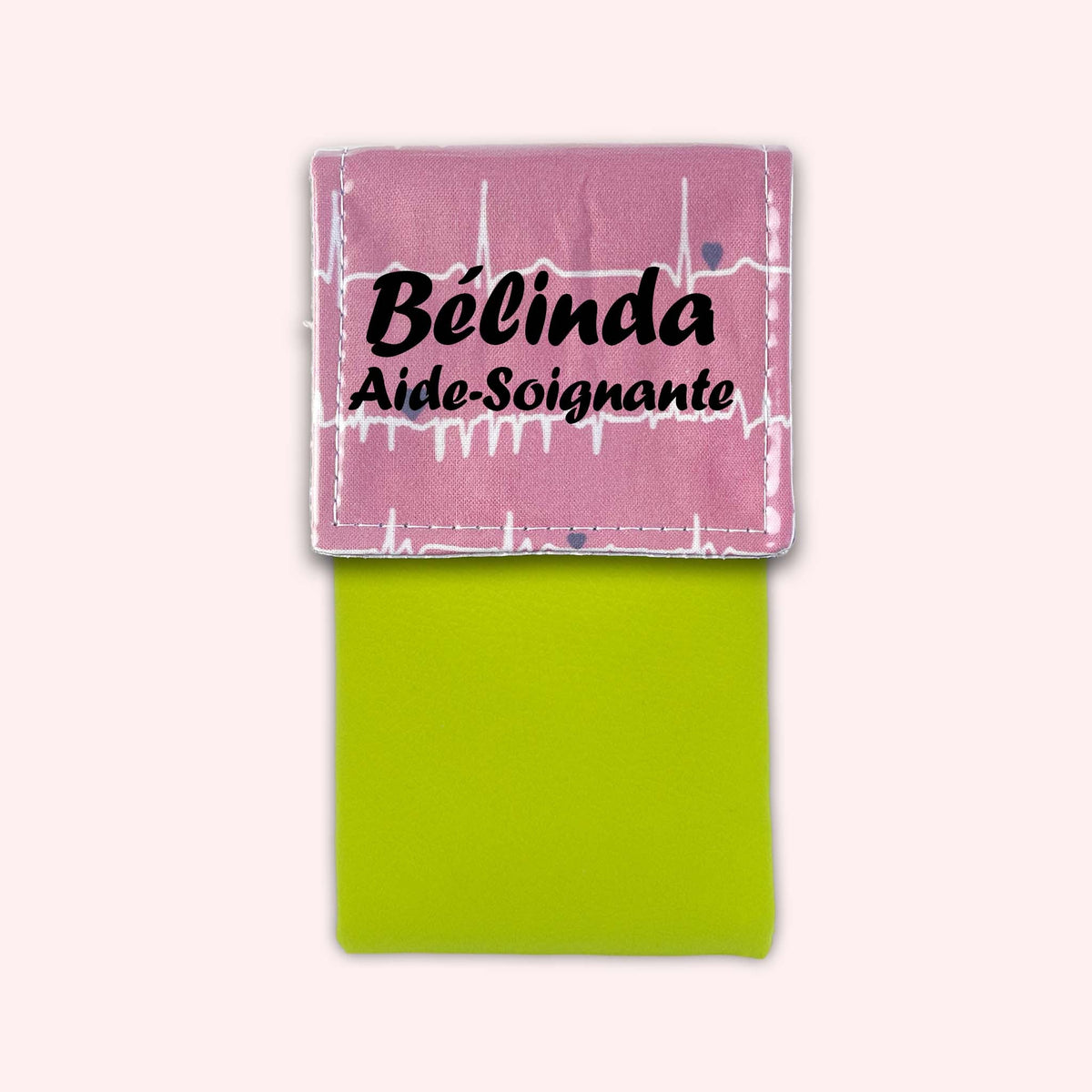 Pochette aimantée Rythme Rose