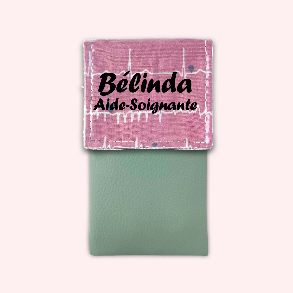 Pochette aimantée Rythme Rose