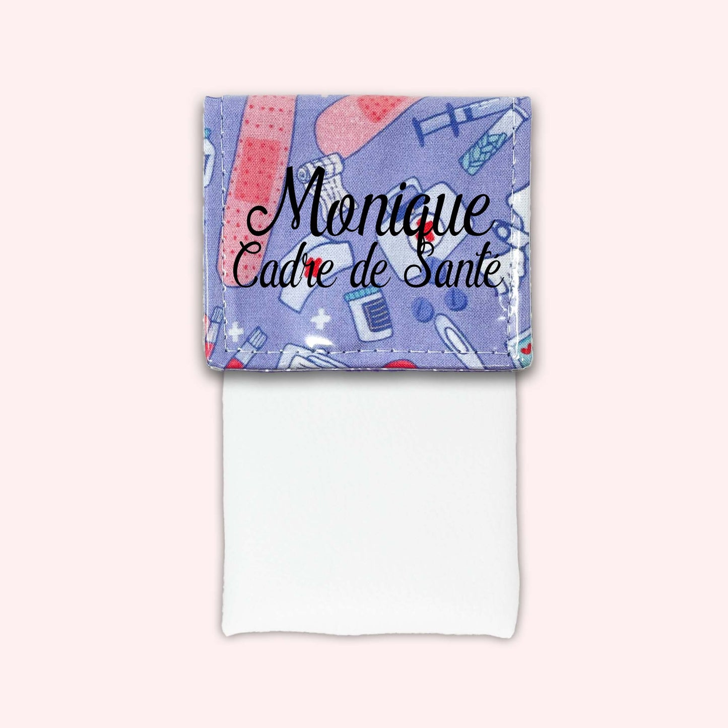 Pochette aimantée Médical Violet