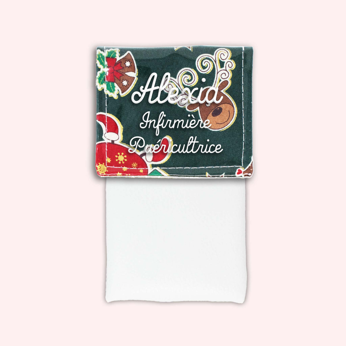 Pochette aimantée Renne étoilé