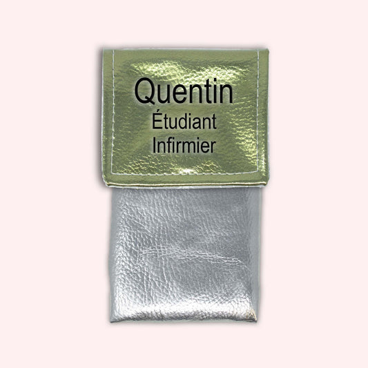 Metallic Green Magnetic Pouch