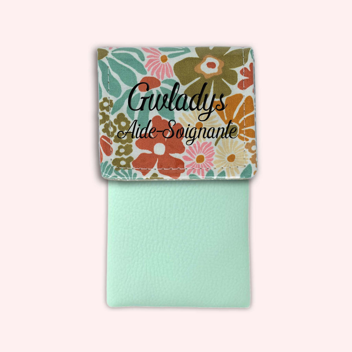 Pochette aimantée Bégonia