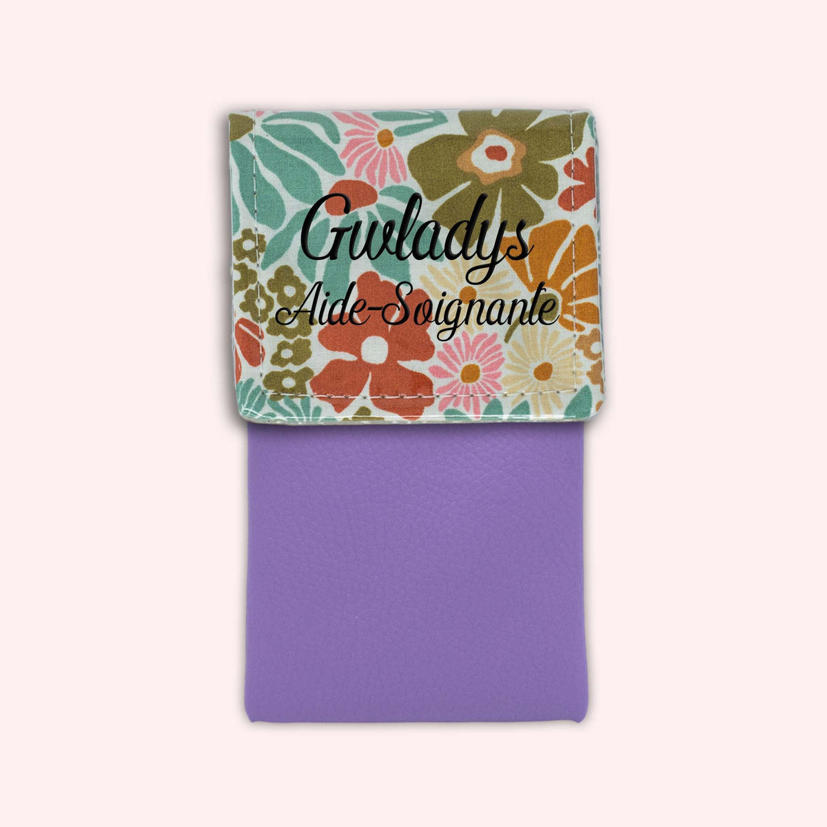 Pochette aimantée Bégonia