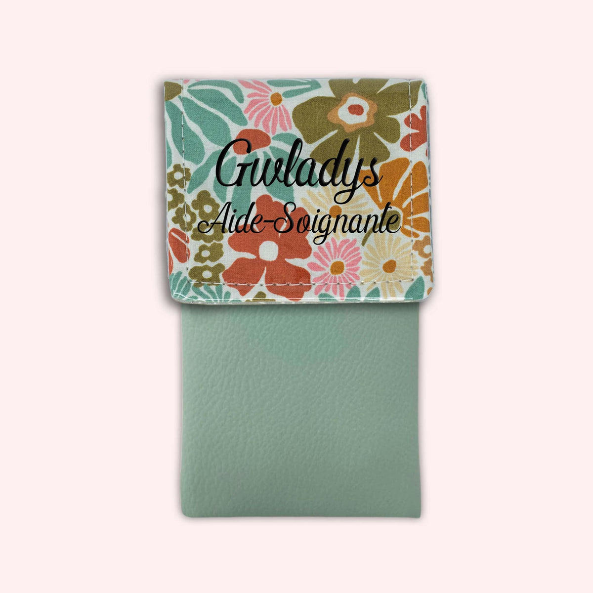 Pochette aimantée Bégonia