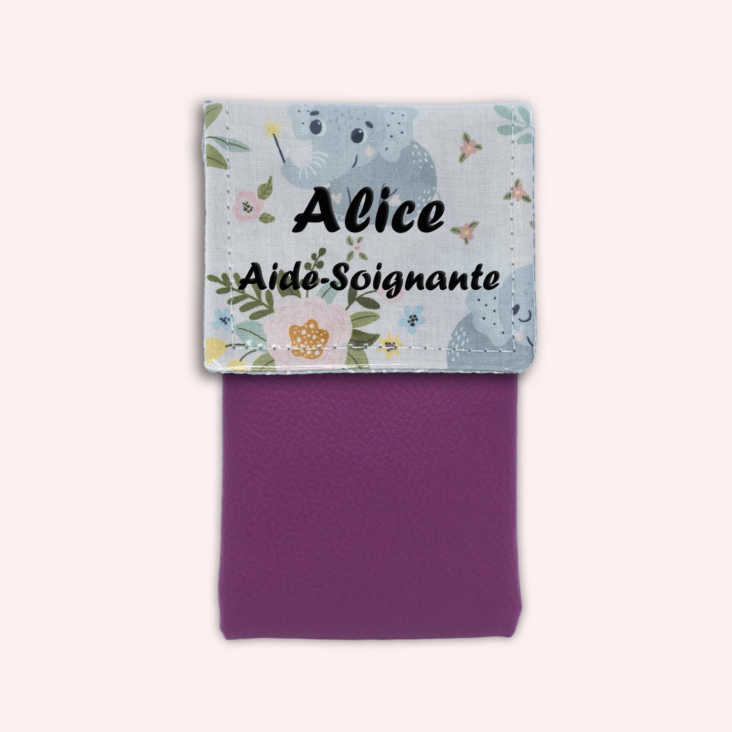 Pochette aimantée Éléphant