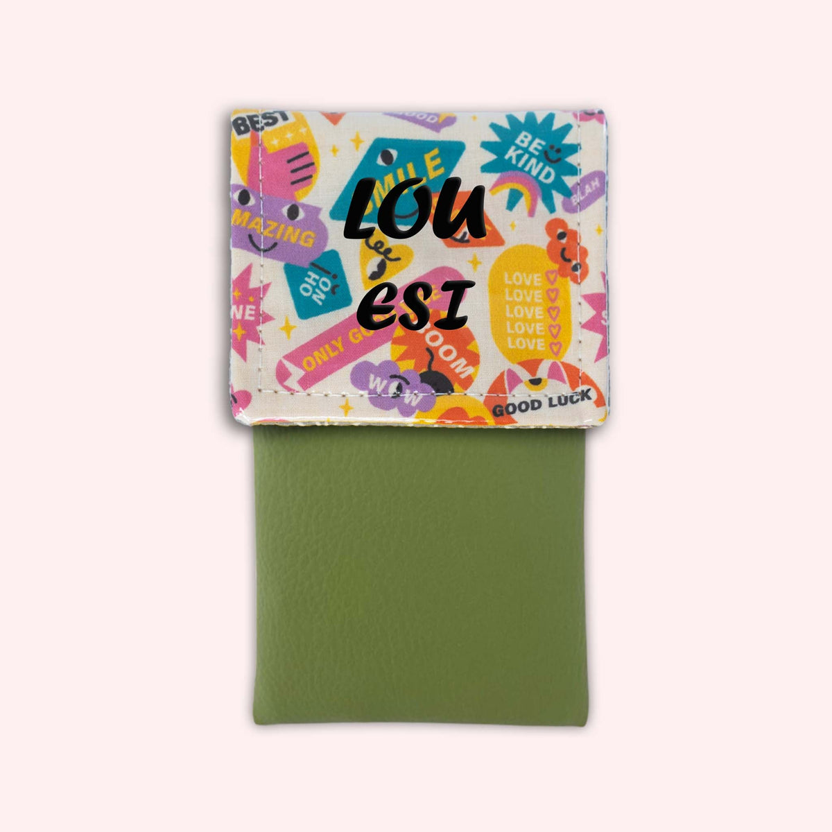 Pochette aimantée Smile