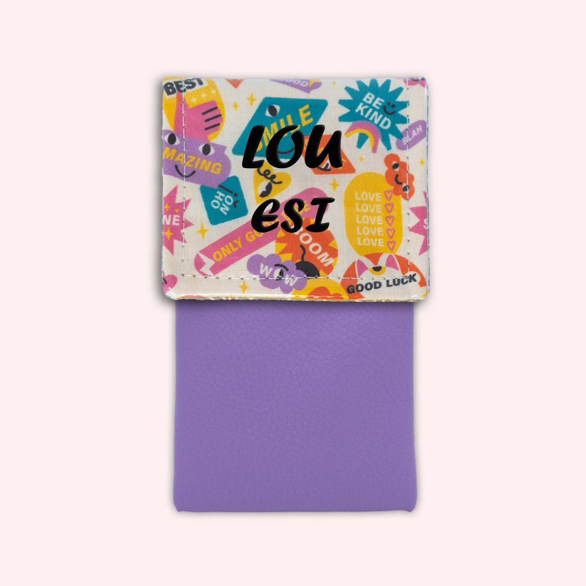 Pochette aimantée Smile