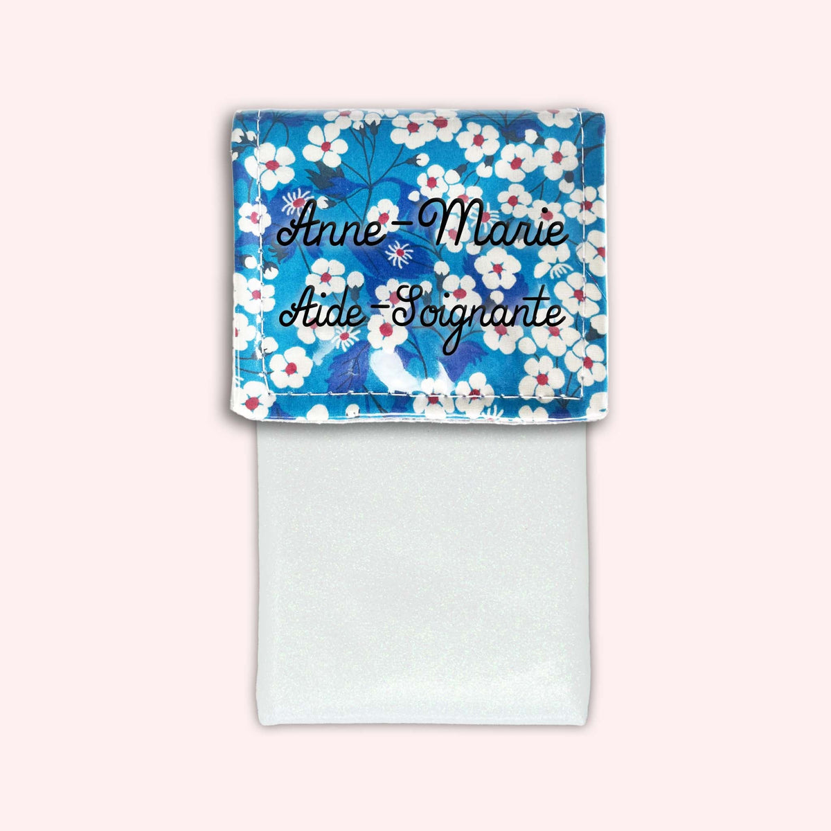 Pochette aimantée Blue Flowers