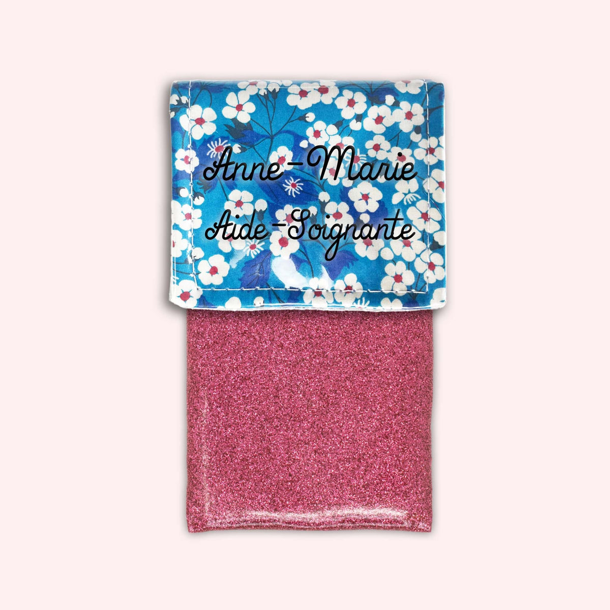 Pochette aimantée Blue Flowers