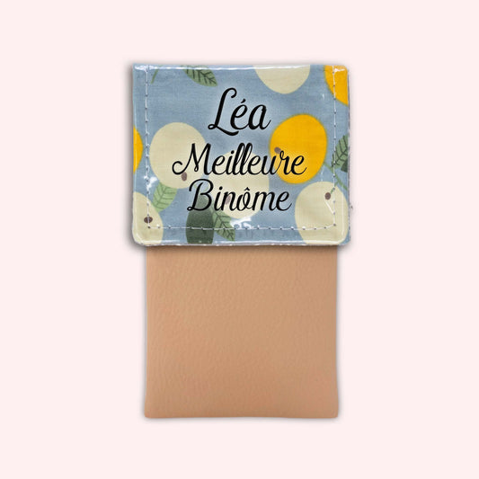 Pochette aimantée Zeste Retro