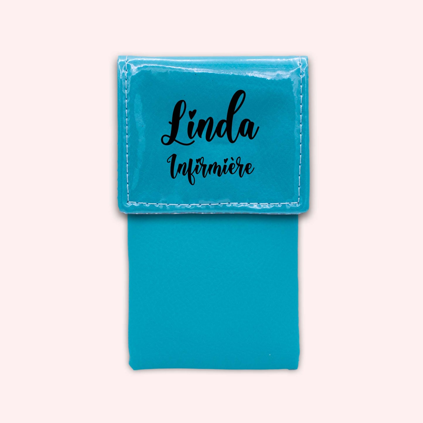 Pochette aimantée Turquoise