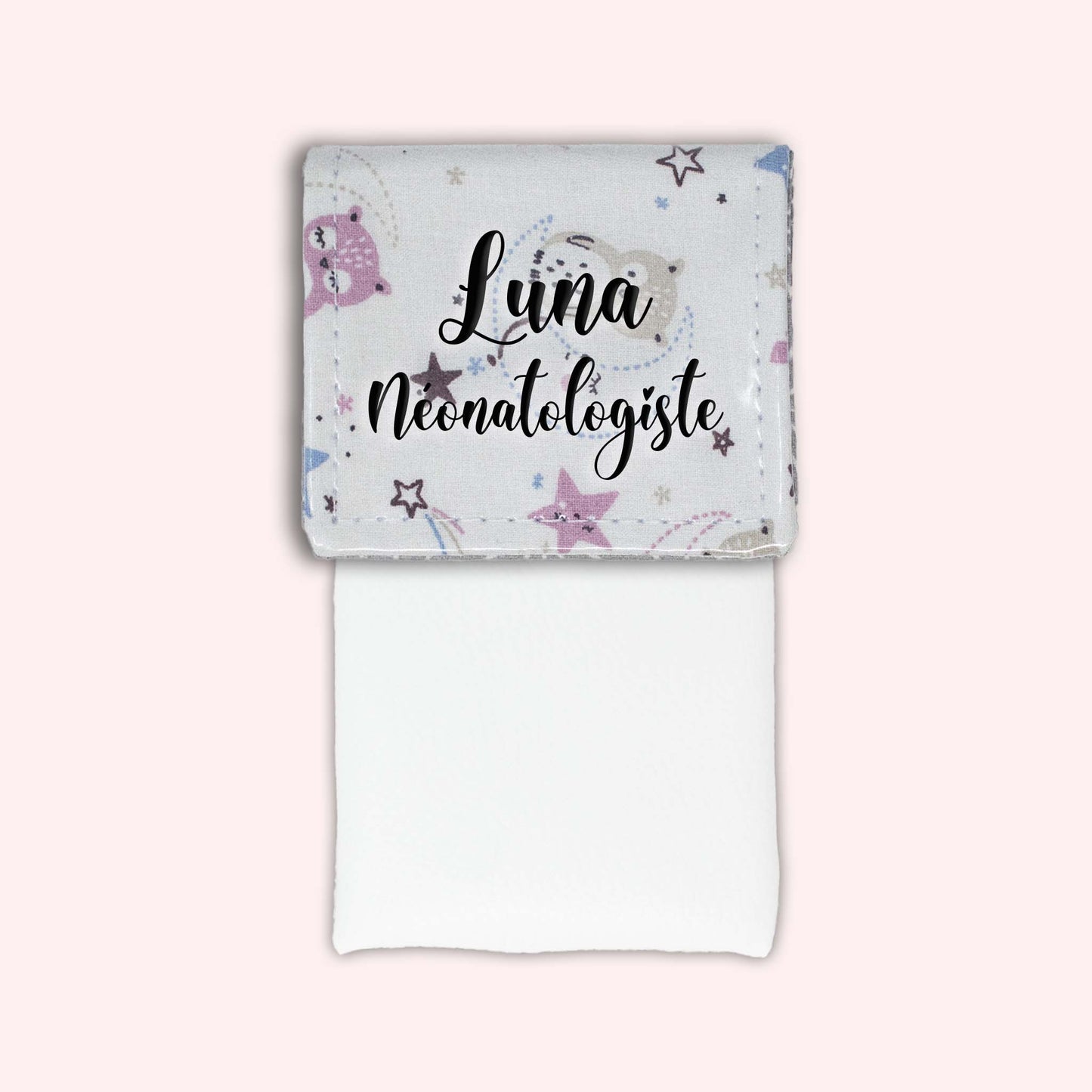 Pochette aimantée Luna la chouette