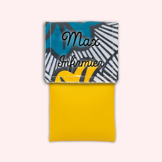 Pochette aimantée Wax Ambre Canard