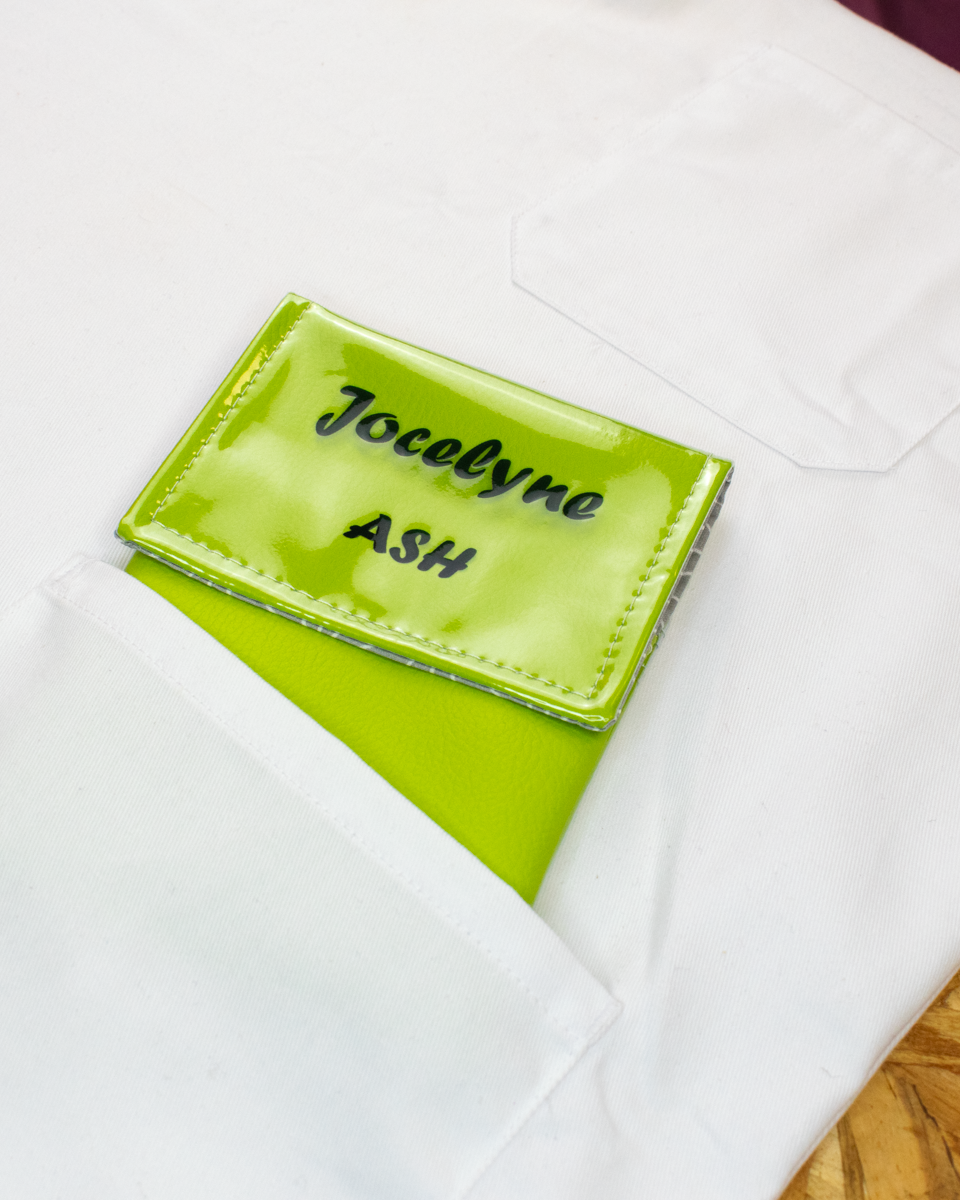 Pochette aimantée Vert pomme