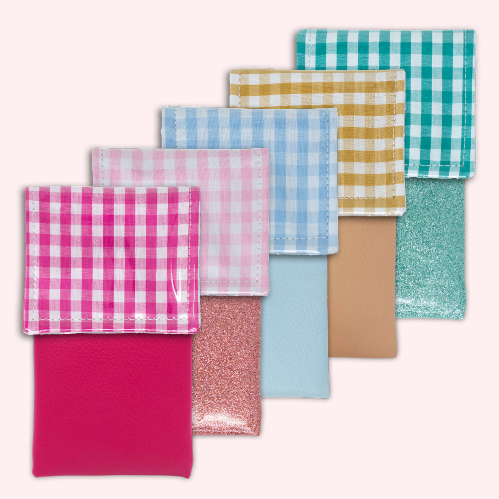 Pochettes Vichy 🧺