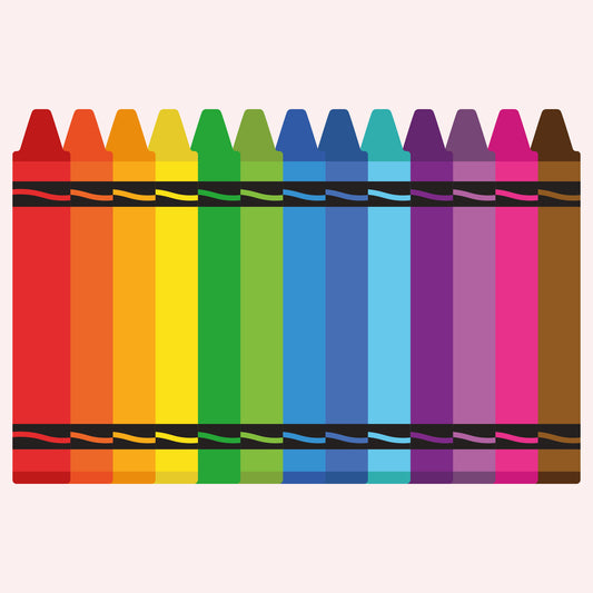Crayons Arc en ciel