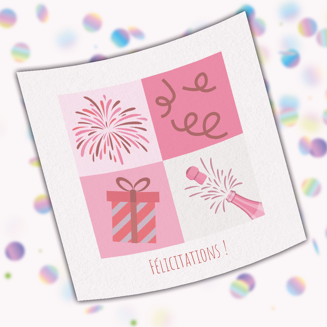 Emballage cadeau + Carte