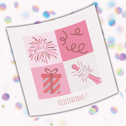 Emballage cadeau + Carte