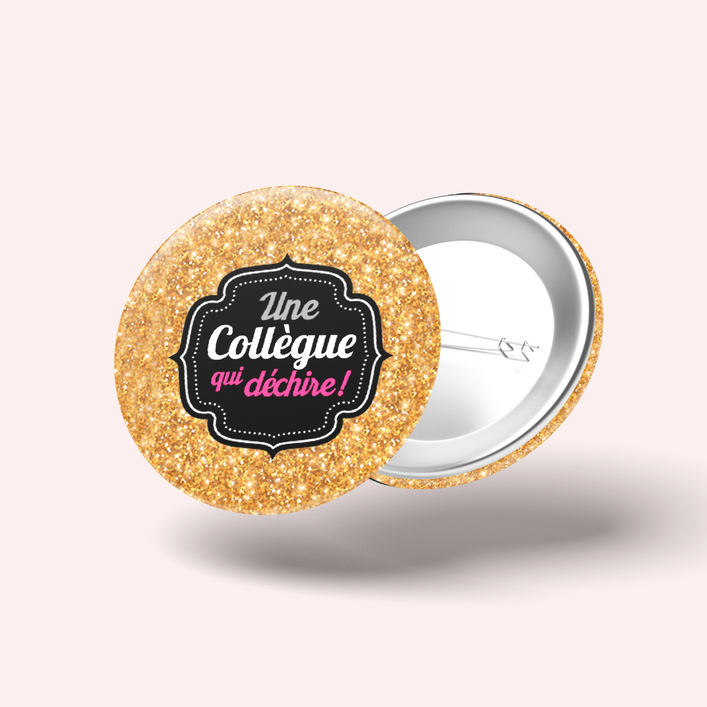 Badge Collègue qui déchire 006