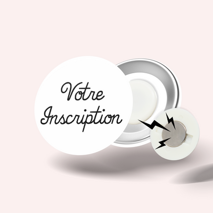 Badge Color White