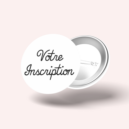 Badge Color White
