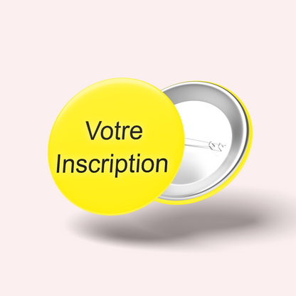 Yellow Color Badge