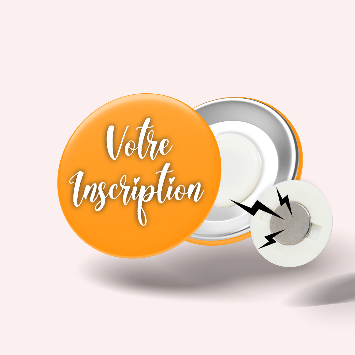 Orange Color Badge