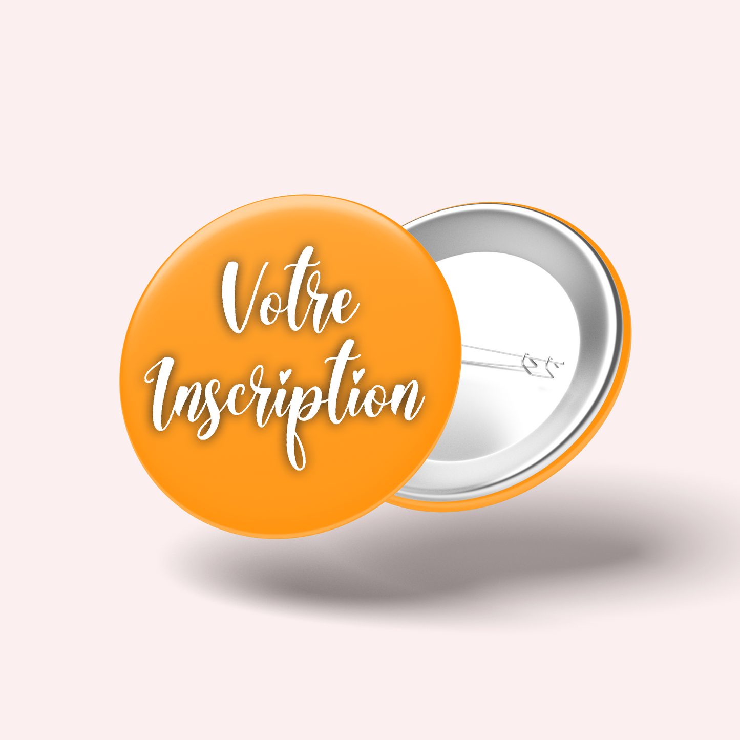 Orange Color Badge