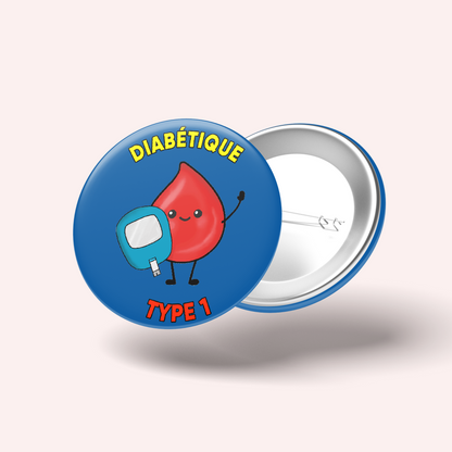Diabetes Gout DT1 Badge