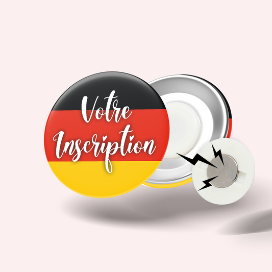 Badge Drapeau Allemagne
