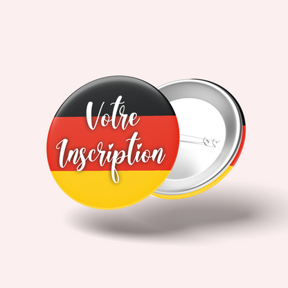 Badge Drapeau Allemagne
