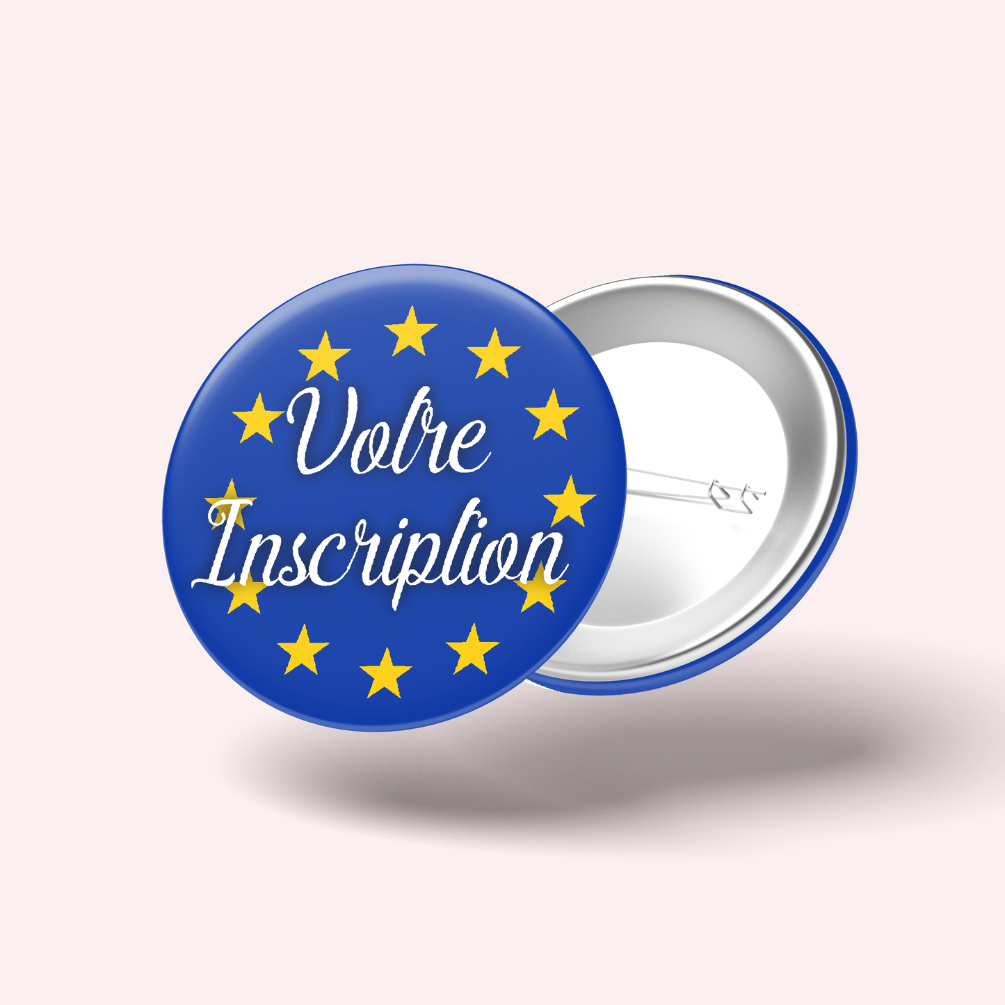 Badge Drapeau Union Européenne