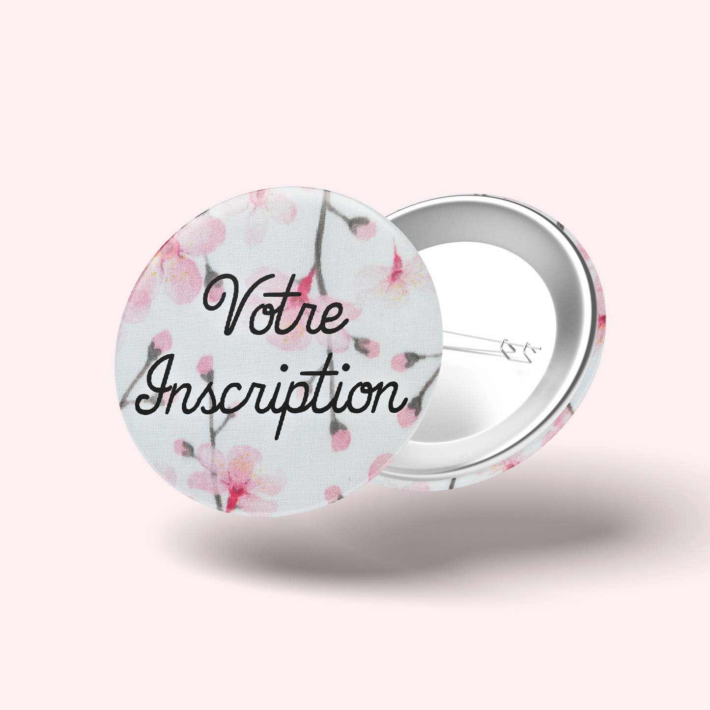 Badge Cerisiers en fleurs